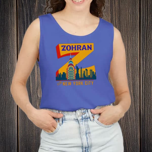 Mayor Mamdani 2025 – Zohran for New York City Skyline T-Shirt