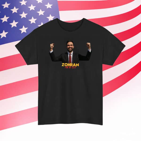 Mayor Zohran Mamdani 2025 Campaign Tee, Zohran for NY City Comfort Colors Shirt
