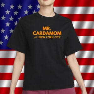 Mr. Cardamom NYC T-Shirt – Satirical Political Tee, Zohran Mamdani Inspired New York City Shirt