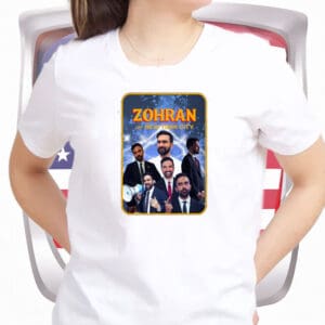 NYC Mayor 2025 Campaign Tee – Vote Zohran for New York City, Zohran Mamdani Shirt