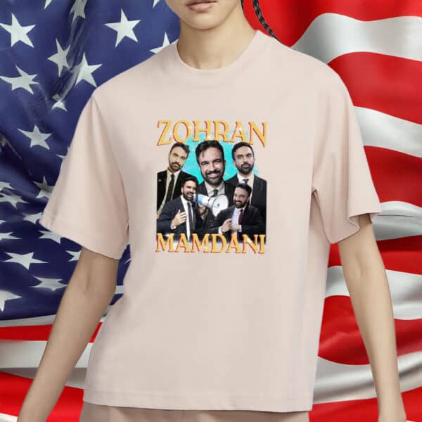 NYC Mayor 2025 Tee - Vote Zohran, Rank Zohran, Zohran Mamdani Collage Shirt