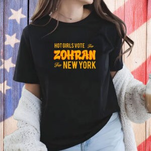 NYC Mayor 2025 Tee, Zohran Mamdani Campaign Merch, Hot Girls Vote For Zohran Shirt