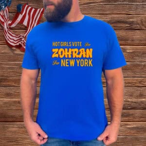 NYC Mayor 2025 Tee, Zohran Mamdani Campaign Merch, Hot Girls Vote For Zohran Shirt