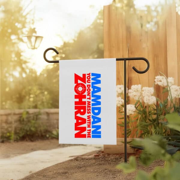 NYC Mayor “Don’t Mess With the Zohran” Political Banner, Zohran Mamdani Campaign Flag