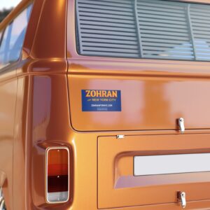 Official Zohran for New York City Bumper Sticker