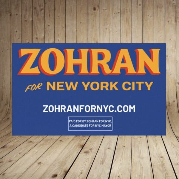 Official Zohran for New York City Car Magnets