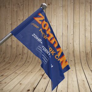 Official Zohran for New York City Flag