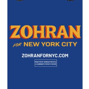 Official Zohran for New York City Posters