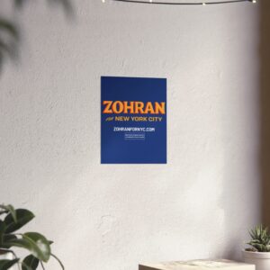 Official Zohran for New York City Posters