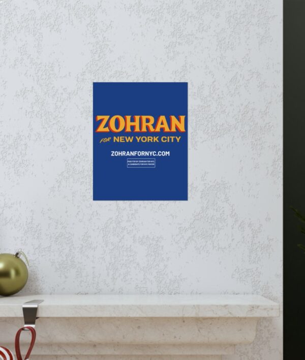 Official Zohran for New York City Posters