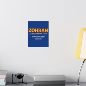 Official Zohran for New York City Posters