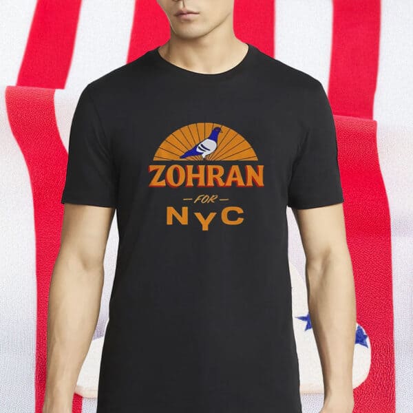 Pigeon for the People – Zohran for NYC Mayor Shirt