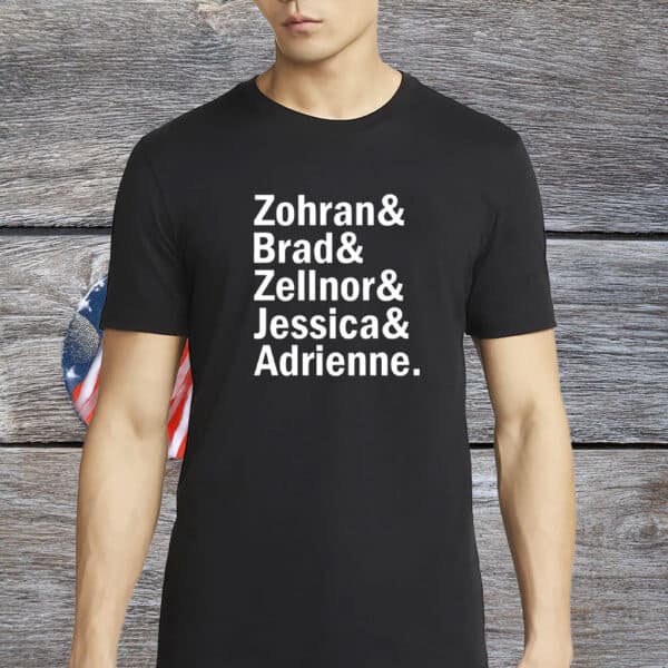 Progressive Candidates Tee – Zohran, Brad, Zellnor, Jessica, Adrienne Shirt