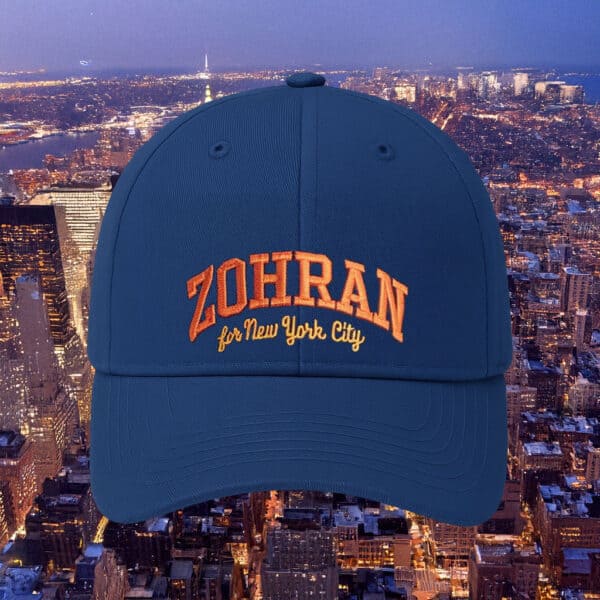 Rank Zohran 2025 Embroidered Campaign Cap- Zohran for New York City Hat
