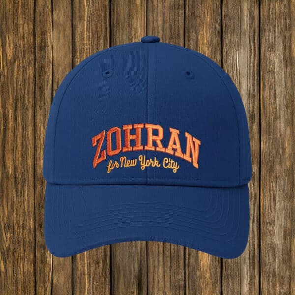 Rank Zohran 2025 Embroidered Campaign Cap- Zohran for New York City Hat