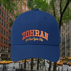 Rank Zohran 2025 Embroidered Campaign Cap- Zohran for New York City Hat