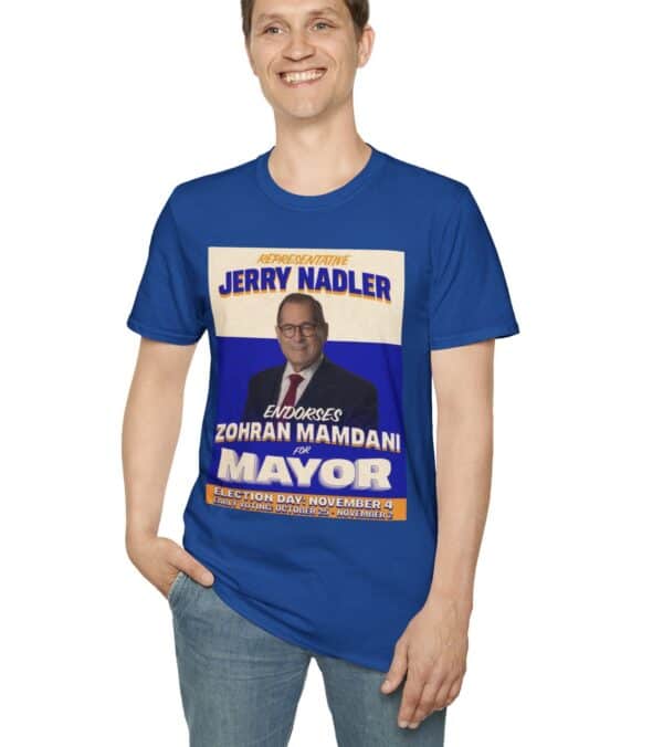 Representative Jerry nadler endorses Zohran Mamdani For Mayor Shirt