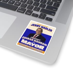 Representative Jerry nadler endorses Zohran Mamdani For Mayor Sticker