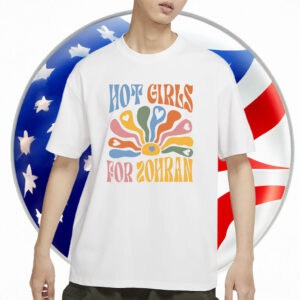 Retro Floral Zohran Mamdani NYC Campaign Tee, Hot Girls for Zohran Shirt