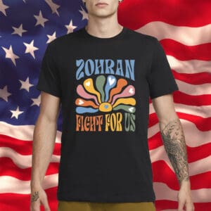 Retro Love & Justice 2025 Campaign Tee, Zohran Fight For Us Shirt
