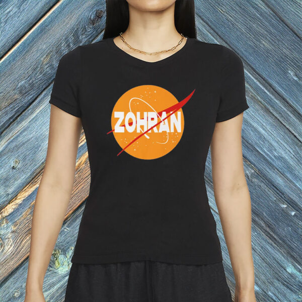 Space-Inspired Zohran Mamdani Tee, NYC Campaign Merch, Zohran NASA Parody Shirt