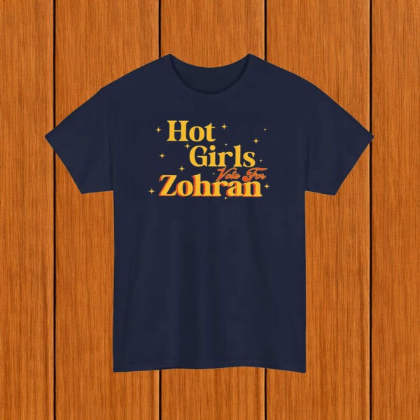 Sparkly Feminist NYC Campaign Tee, Hot Girls Vote for Zohran Shirt