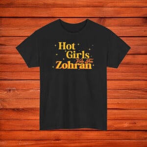 Sparkly Feminist NYC Campaign Tee, Hot Girls Vote for Zohran Shirt