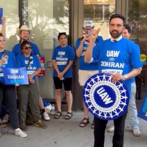 UAW For Zohran T-Shirt