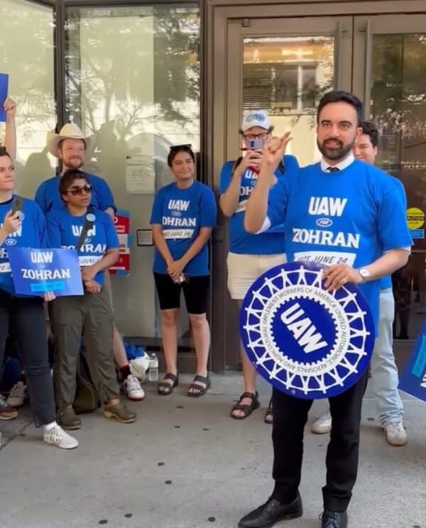 UAW For Zohran T-Shirt