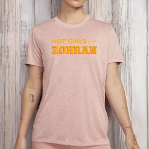 Vintage Style NYC Mayor 2025 Political Tee-Hot Girls for Zohran T-Shirt