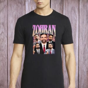 Vintage Style Political Tee, Funny Retro Campaign Merch, Zohran for New York City Shirt