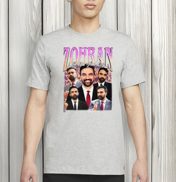 Vintage Style Political Tee, Zohran for New York City T-Shirt