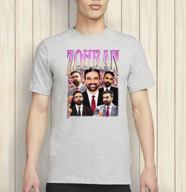 Vintage Style Political Tee, Zohran for New York City T-Shirt
