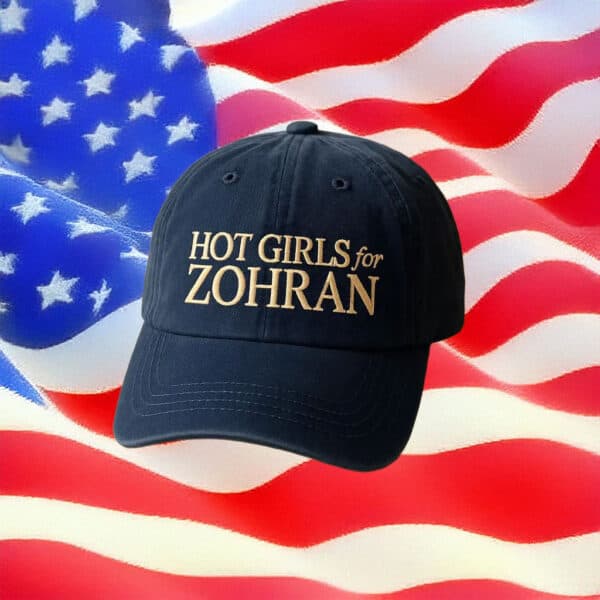 Vote NYC Style Cap - Feminist Aesthetic Election Gift, Hot Girls for Zohran Embroidered Political Hat