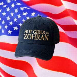 Vote NYC Style Cap - Feminist Aesthetic Election Gift, Hot Girls for Zohran Embroidered Political Hat