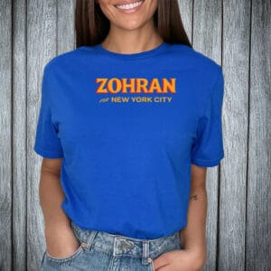 Vote Zohran 2025 NYC Politics Activist Tee- Zohran Mamdani Shirt