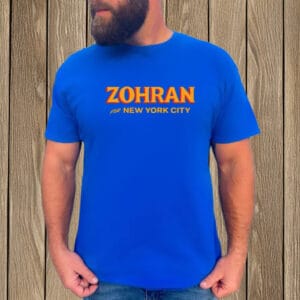 Vote Zohran 2025 NYC Politics Activist Tee- Zohran Mamdani Shirt