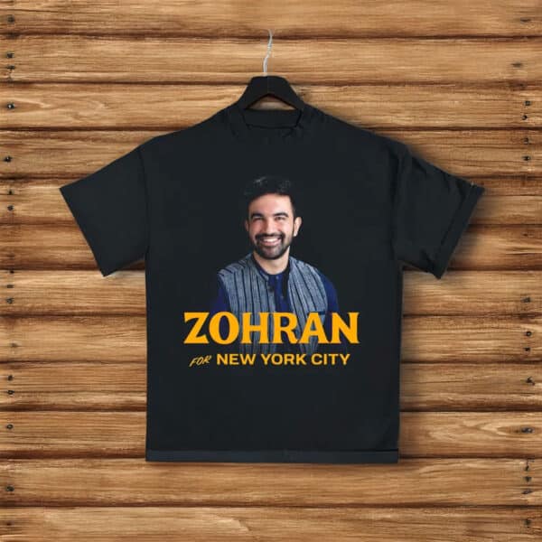 Vote Zohran 2025, Zohran Mamdani for New York City T-Shirt