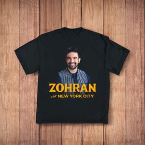 Vote Zohran 2025, Zohran Mamdani for New York City T-Shirt
