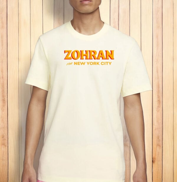 Vote Zohran Mamdani for Mayor Tee, Zohran for New York City T-Shirt