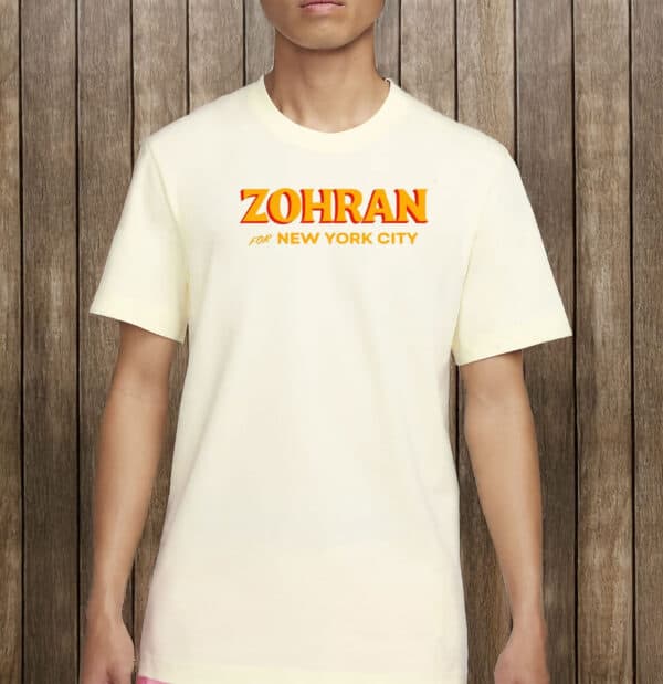 Vote Zohran Mamdani for Mayor Tee, Zohran for New York City T-Shirt
