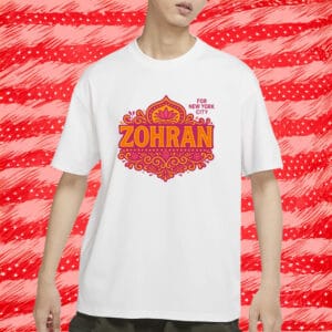 Vote Zohran Mamdani for Mayor, Zohran for New York City T-Shirt
