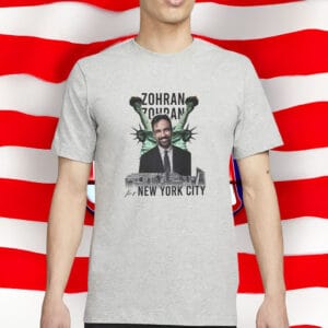 Vote Zohran, Rank Zohran, Progressive Democrats Tee, Zohran for Mayor of New York T-Shirt