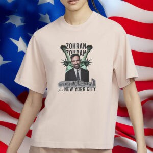 Vote Zohran, Rank Zohran, Progressive Democrats Tee, Zohran for Mayor of New York T-Shirt