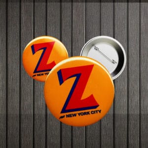 Z Gold Zohran Mamdani New York City Mayor NYC 2025 Pin