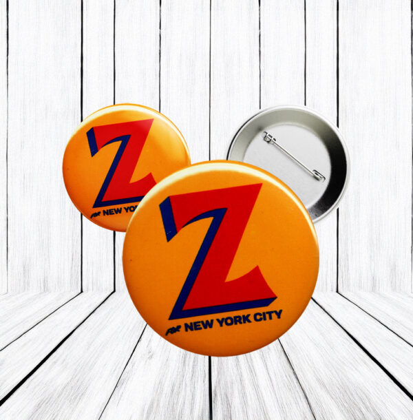 Z Gold Zohran Mamdani New York City Mayor NYC 2025 Pin