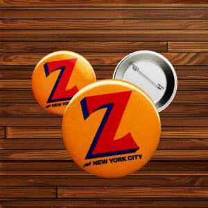 Z Gold Zohran Mamdani New York City Mayor NYC 2025 Pin
