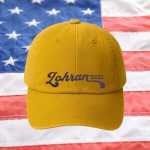 Zohran 2025 Hat – Embroidered Yellow Campaign Cap, Progressive NYC Mayor Election Hat