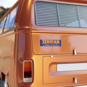 Zohran For New York City Bumper Sticker