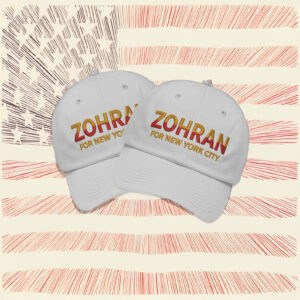 Zohran For New York City Embroidery Hat